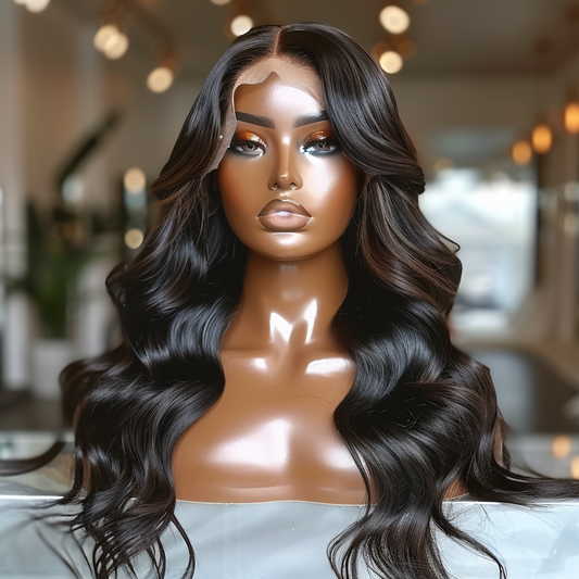 Body Wave Lace Frontal Wig - 300%