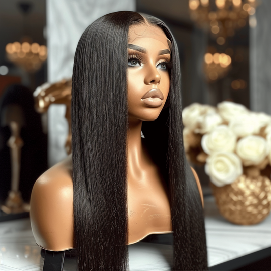 Straight Lace Closure Wig - 150%