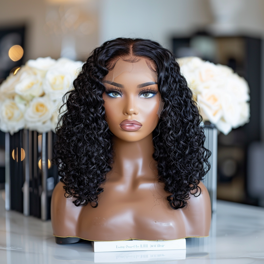 Water Wave Lace Closure Wig - 150%