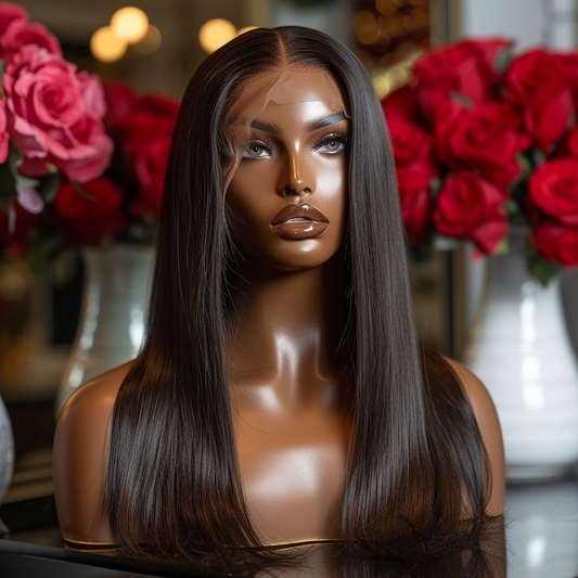 Straight Lace Frontal Wig - 200%