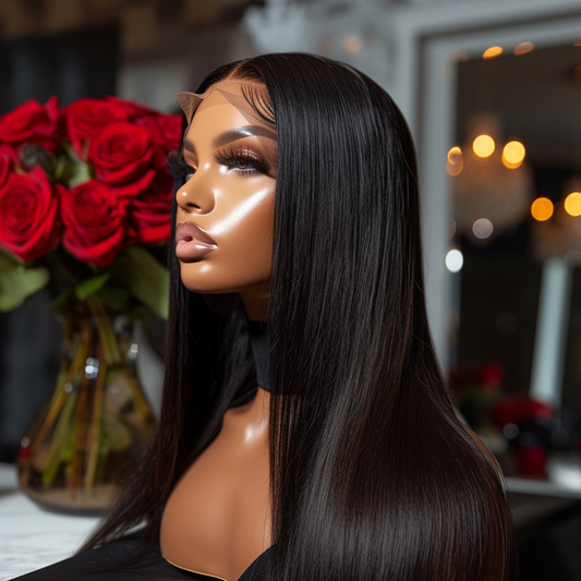 Straight Lace Frontal Wig - 300%