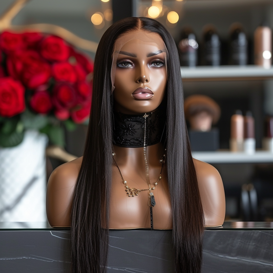 Straight Lace Frontal Wig - 150%