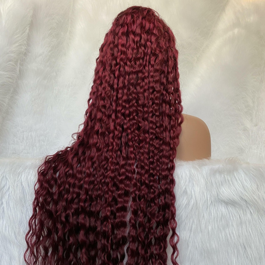 Italian Curly Lace Frontal Wig - 250%