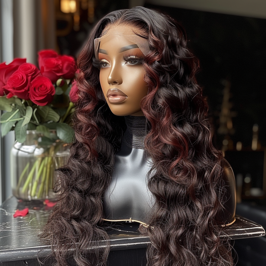 Loose Deep Wave Lace Frontal Wig - 150%